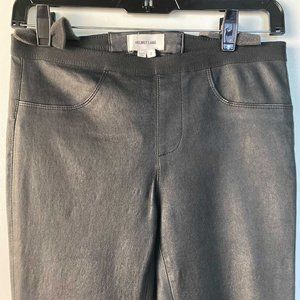 Helmut Lang Black Leather Leggings